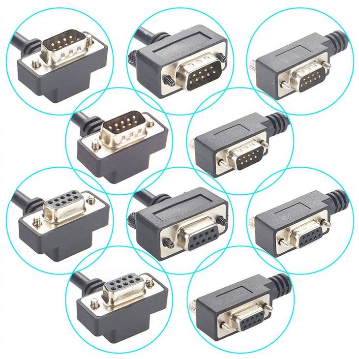 slim db9 connector