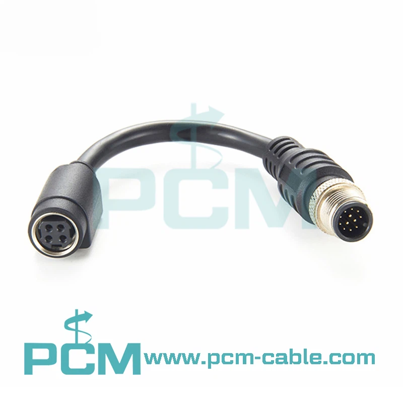 Nascóir Cábla M12 Do Nasc Fieldbus a choigilt spás