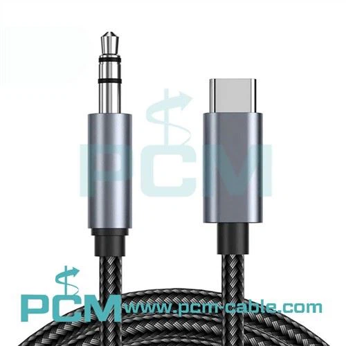 Cábla USB Cineál C Go 3.5mm Fireann