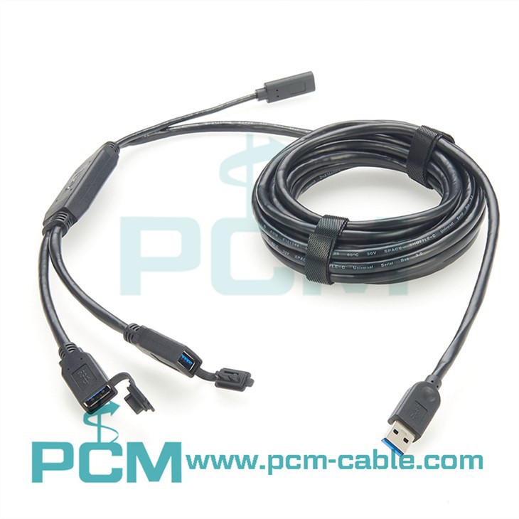 {{0}}Port USB 3.0 Cábla Síneadh Gníomhach