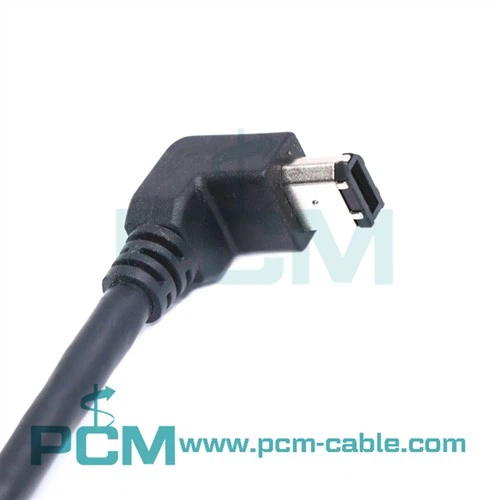 IEEE1394a Firewire 400 6pin Dronuilleach Down Cable le haghaidh Sony iLink