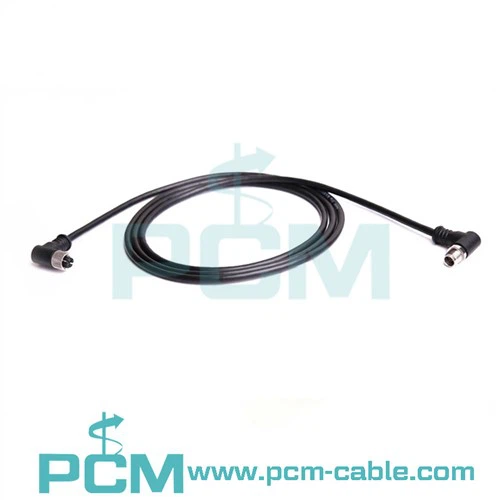 M12 8 Pionáil X Cábla Dronuillinn Chódaithe