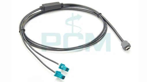 Automotive Ethernet Cable IX Plug to Dual Port MATEnet Automotive Ethernet Cable IX Plug to Dual Port MATEnet