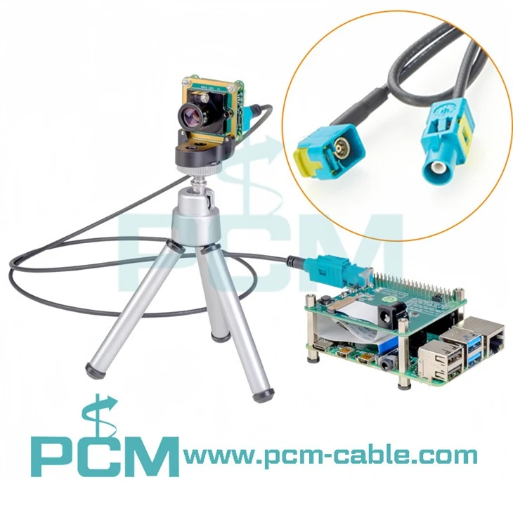 GMSL2 Fakra Extension Cable GMSL2 Camera Module GMSL Capture Card FPD Link Capture Card Fakra cable