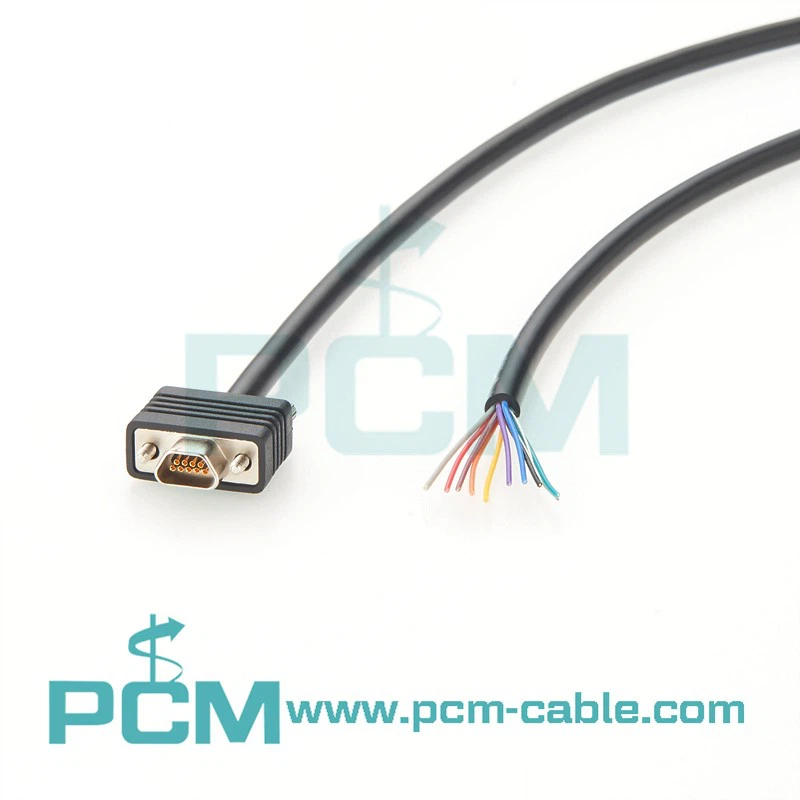 Commercial Micro-D CMD Single Ended 9 Circuits Female - Pigtail Commercial Micro-D CMD Single Ended 9 Circuits Female - Pigtail