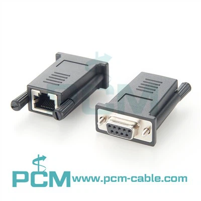 ADP-RJ458P-DB9F comhoiriúnach le MOXA