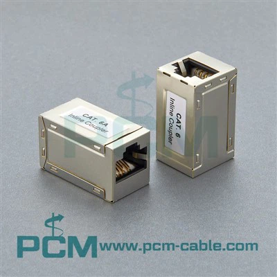 RJ45 CAT6A Cúplóir Inlíne